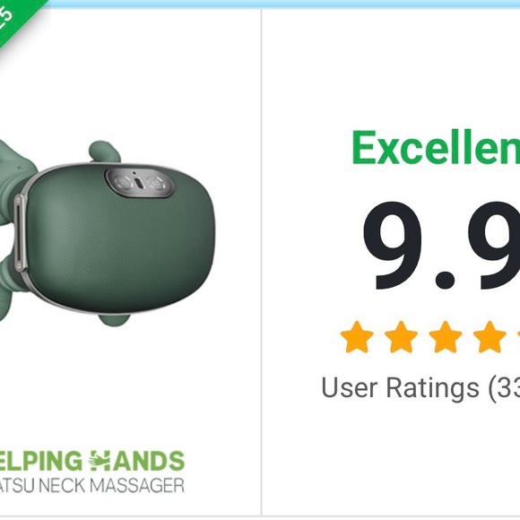 Green Shoulder and Neck Massager - Picture 6 of 7